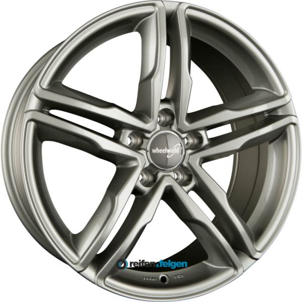 WHEELWORLD WH11 7.5x17 ET40 5x112 NB66.6 Daytona Grau Glänzend Lackiert (DG plus)