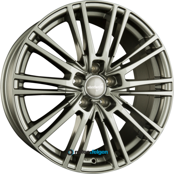 WHEELWORLD WH18 7.5x17 ET35 5x112 NB66.6 Dark Gunmetal Glänzend (DGM plus)