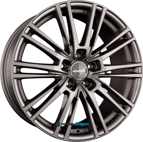 WHEELWORLD WH18 7.5x17 ET45 5x112 NB66.6 Daytonagrau (DG plus)