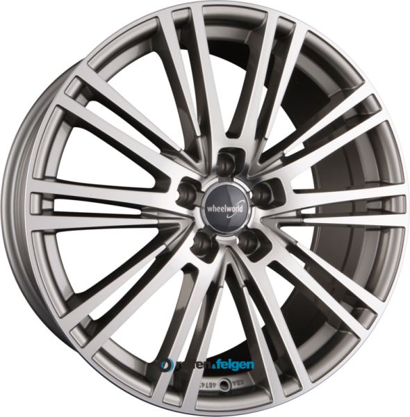 WHEELWORLD WH18 9x20 ET33 5x112 NB66.6 Daytonagrau Hochglanz Poliert (DGP plus)