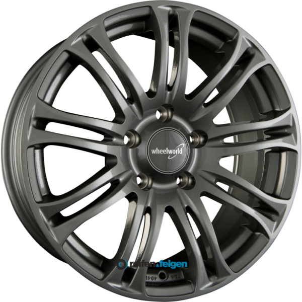 WHEELWORLD WH23 7.5x17 ET45 5x120 NB72.6 Daytonagrau Lackiert (DG plus)