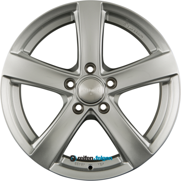 WHEELWORLD WH24 6.5x16 ET38 5x112 NB66.6 Race Silber Lackiert (RS)