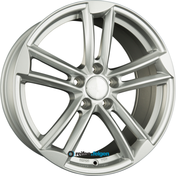 WHEELWORLD WH27 9x20 ET33 5x112 NB66.6 Race Silber Lackiert (RS)