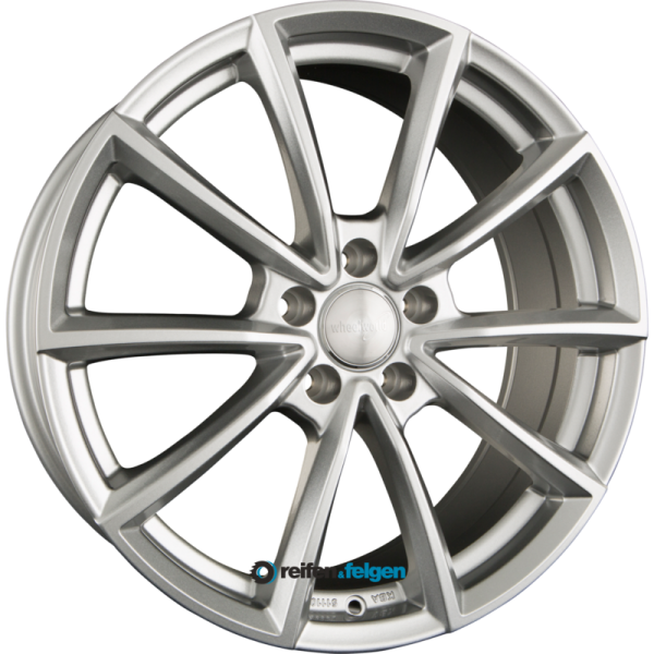 WHEELWORLD WH28 9x20 ET33 5x112 NB66.6 Race Silber Lackiert (RS)