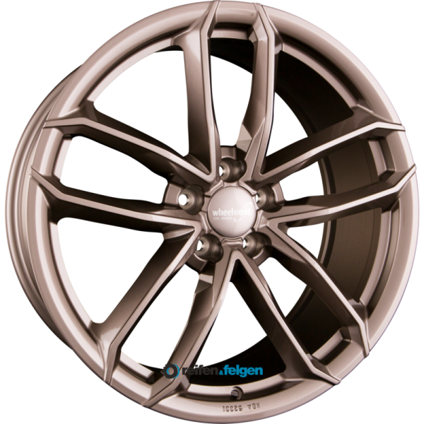 WHEELWORLD WH33 8.5x19 ET35 5x112 NB66.6 Platin Grau Glänzend (PG plus)