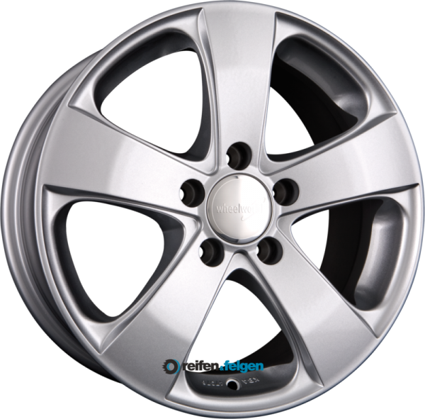 WHEELWORLD WH5 7.5x16 ET49 5x112 NB66.6 Metallic Silber (MS)