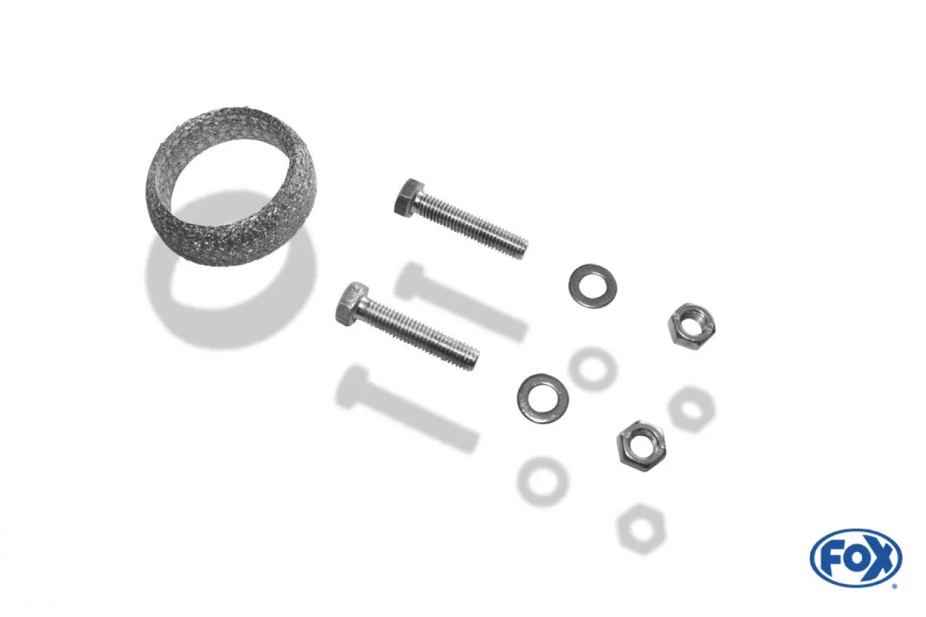 Fox Auspuff Sportauspuff Endschalldämpfer für Honda Civic 3 CRX 2 EC8/9 ED6/7/9