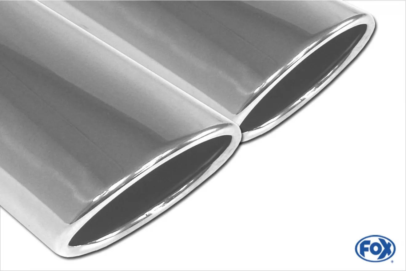 Fox Duplex Auspuff Sportauspuff Endschalldämpfer für Mercedes CLK Typ 208 2,0l