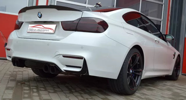 Friedrich Motorsport 70mm Duplex Auspuff Sportauspuff Anlage für BMW 4er F82