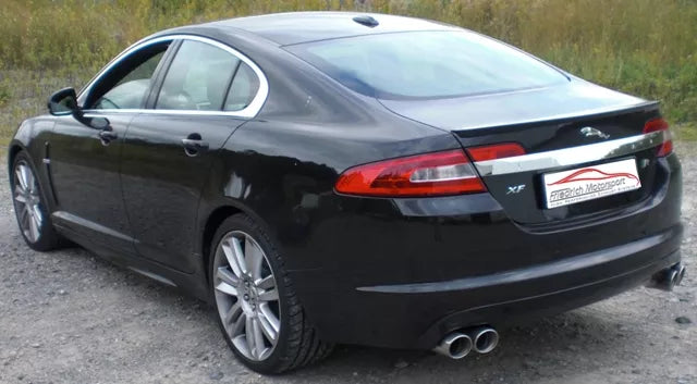 Friedrich Motorsport 70mm Duplex Sportauspuff für Jaguar XF Typ R ab 2008 5.0l