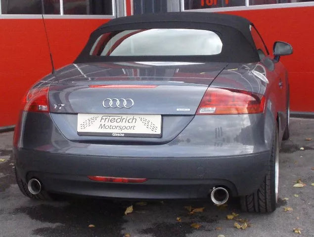 Friedrich Motorsport 70mm Duplex Sportauspuff für Audi TT 8J Quattro 3.2l V6