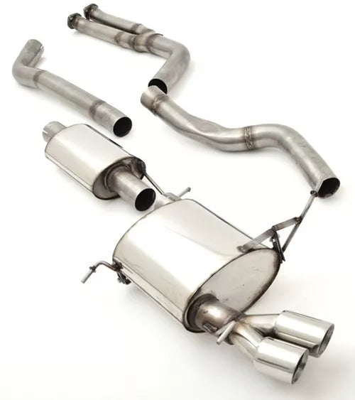 Friedrich Motorsport 70mm Auspuff Sportauspuff für BMW E92 05-02/07 Coupe 325i