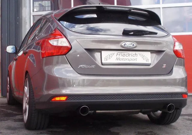 Friedrich Motorsport Duplex Auspuff Sportauspuff für Ford Focus III DYB 03/11-