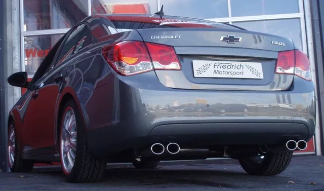 Friedrich Motorsport Gruppe A Duplex Sportauspuff Anlage für Chevrolet Cruze