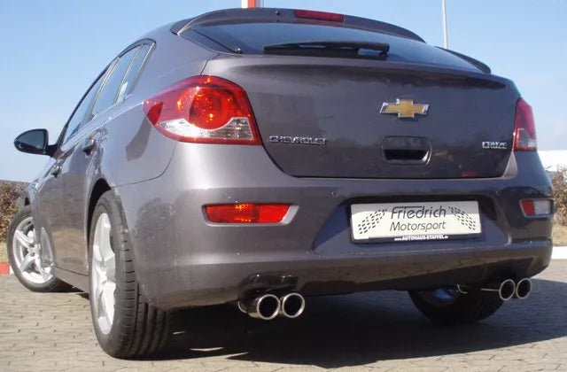 Friedrich Motorsport Gruppe A Duplex Sportauspuff Anlage für Chevrolet Cruze 1.4