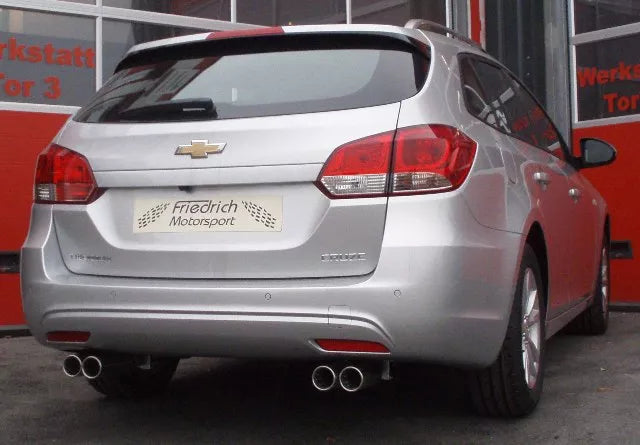 Friedrich Motorsport Gruppe A Duplex Sportauspuff Anlage für Chevrolet Cruze