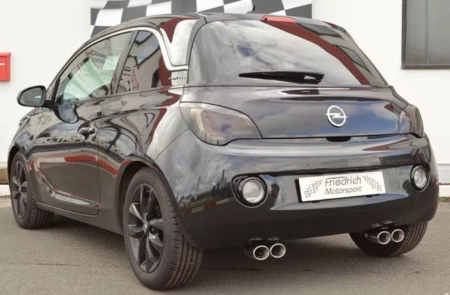 Friedrich Motorsport Gruppe A Auspuff Sportauspuff für Opel Adam ab 12/2012 1.4
