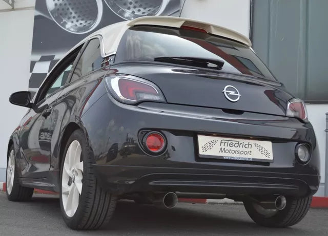 Friedrich Motorsport Gruppe A Auspuff Sportauspuff für Opel Adam ab 12/2012 1.4