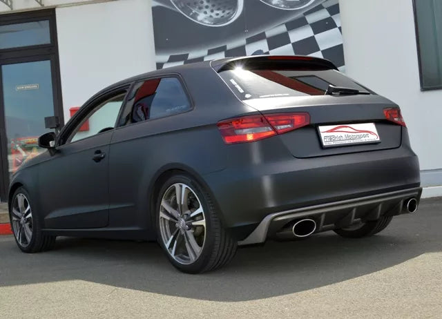 Friedrich Motorsport Gruppe A Duplex Sportauspuff Anlage für Audi A3 8V 3-Türer