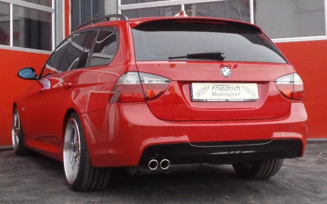 Friedrich Motorsport Sportauspuff Sportendschalldämpfer für BMW E90/E91 05-06/11