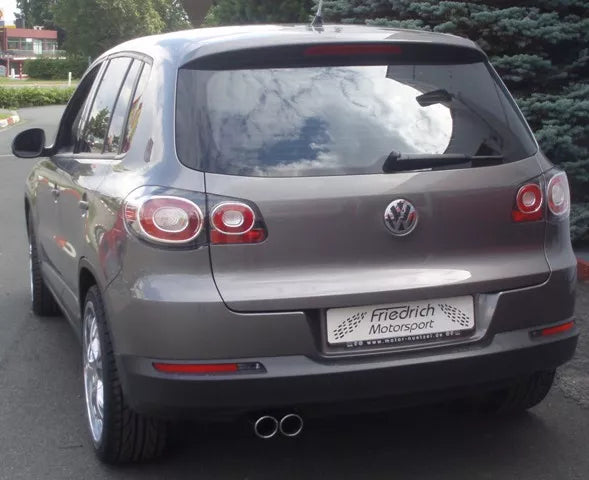 Friedrich Motorsport Auspuff Sportauspuff für VW Tiguan Frontantrieb ab 07 1.4l