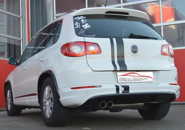 Friedrich Motorsport Auspuff Sportauspuff für VW Tiguan Frontantrieb ab 07 1.4l
