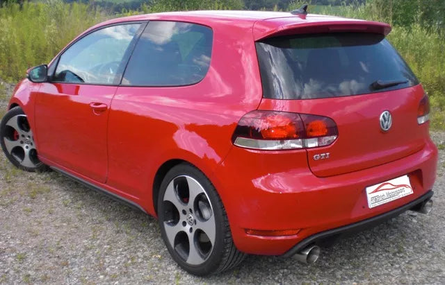 Friedrich Motorsport 76mm Duplex Auspuff Sportauspuff Auspuff für VW Golf 6 GTI
