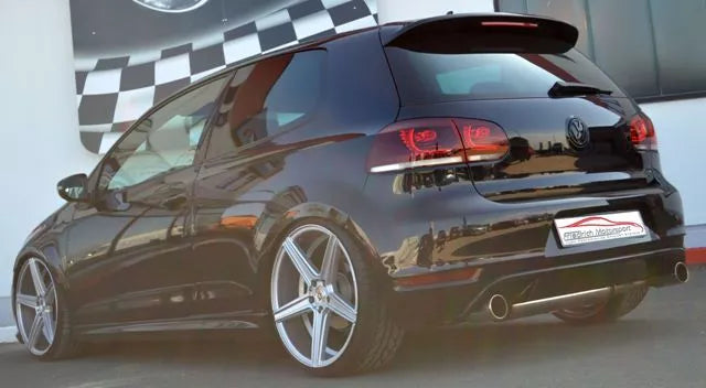 Friedrich Motorsport 76mm Duplex Auspuff Sportauspuff Auspuff für VW Golf 6 GTI