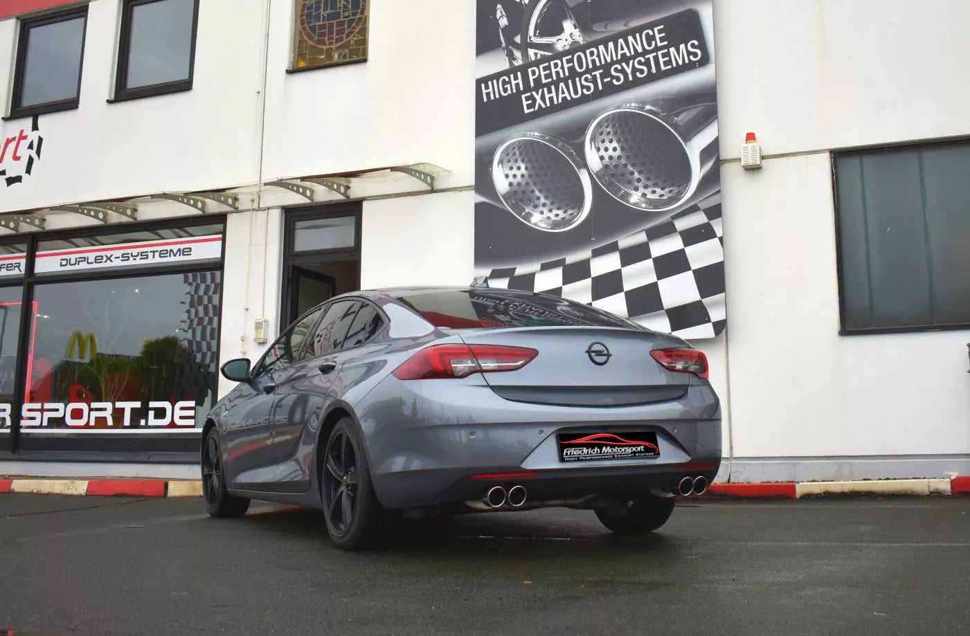 Friedrich Motorsport 76mm Duplex Sportauspuff für Opel Insignia Grand Sport 1.5l