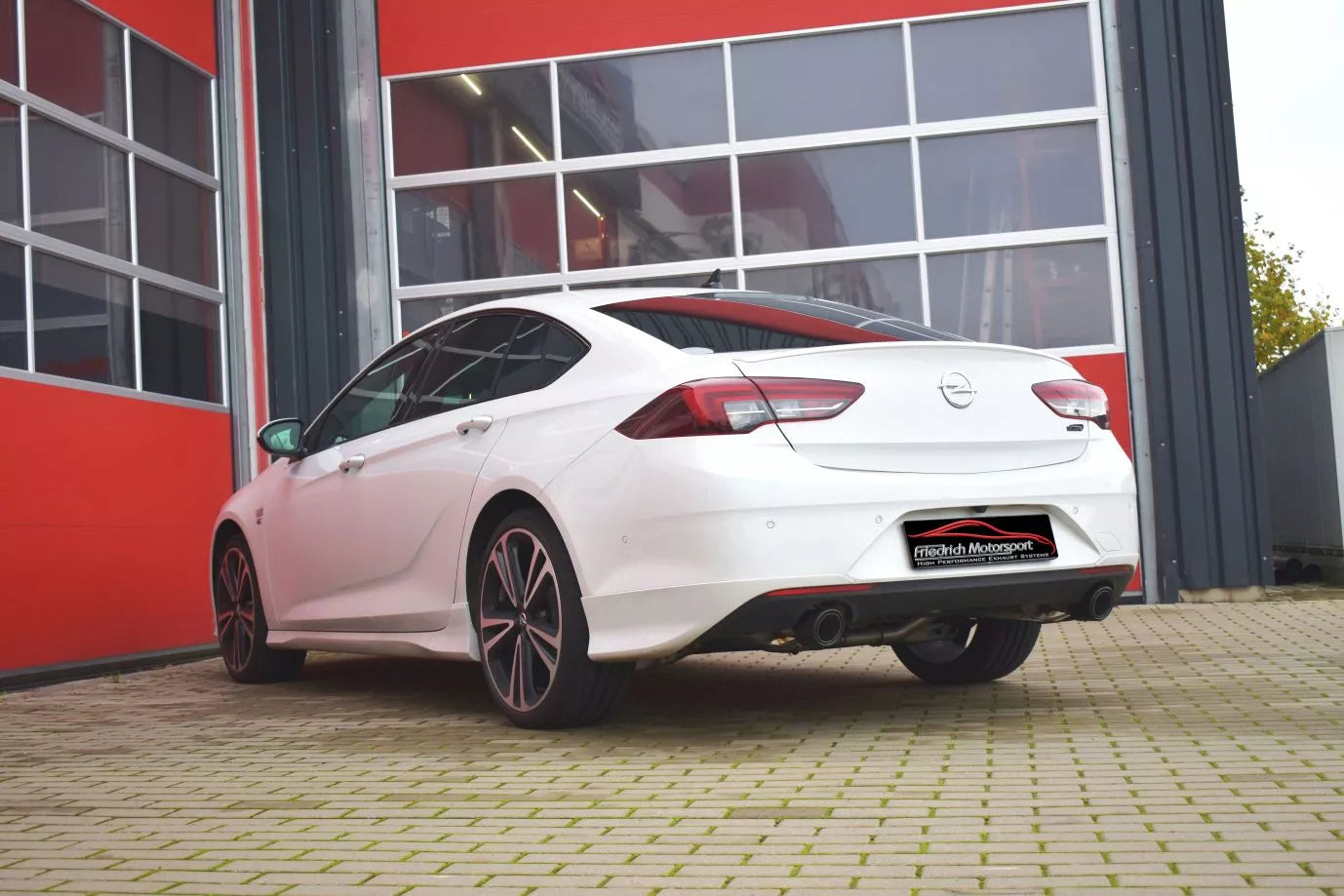 Friedrich Motorsport 76mm Duplex Sportauspuff für Opel Insignia Grand Sport 1.6l