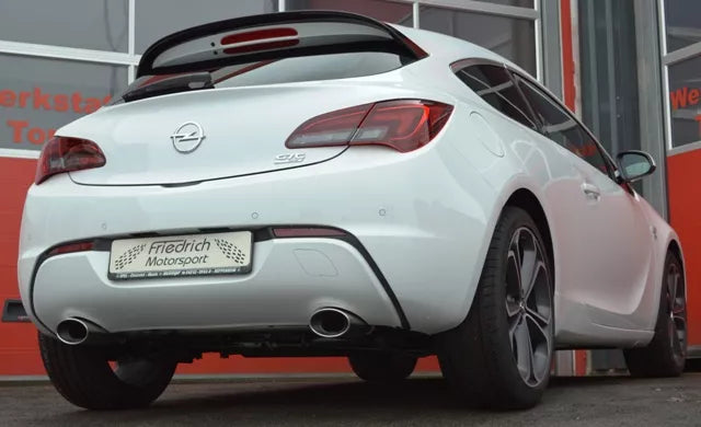 Friedrich Motorsport Duplex Auspuff Sportauspuff für Opel Astra J GTC 2.0 CDTI