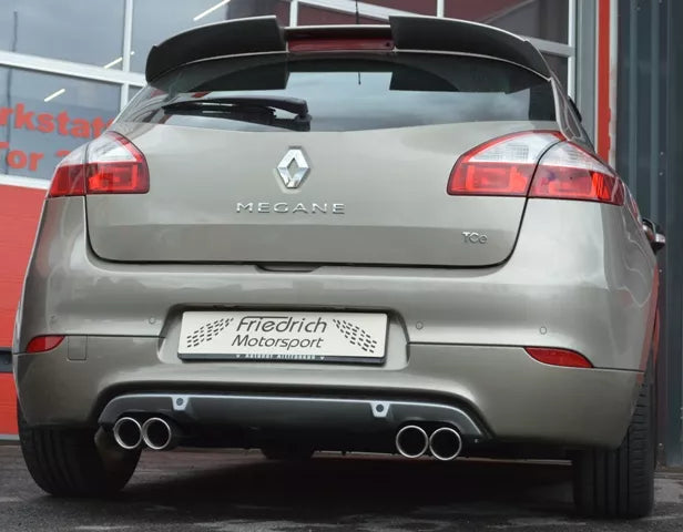 Friedrich Motorsport Duplex Auspuff Sportauspuff für Renault Megane 3 Z Coupe