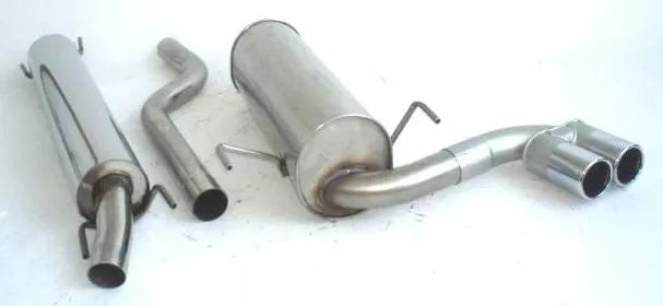 Friedrich Motorsport Gruppe A Auspuff Sportauspuff für Opel Astra G Coupe 2.2l
