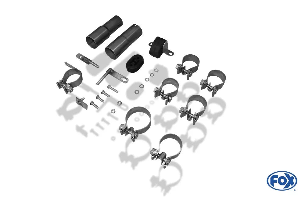 Fox Duplex Auspuff Sportauspuff Komplettanlage für VW Golf IV 1.8l 110/132kW