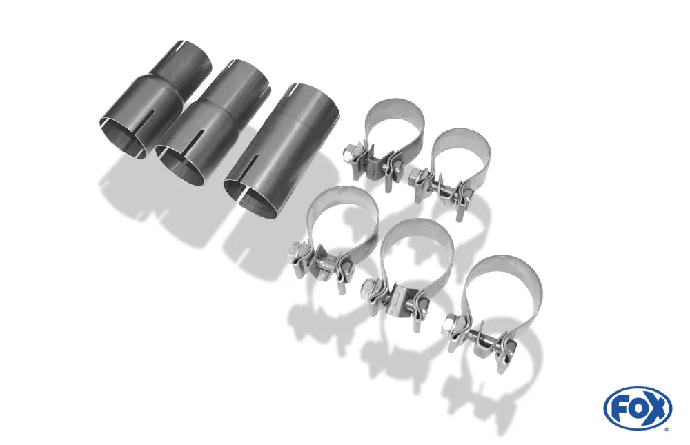 Fox Mittelschalldämpfer Auspuff Sportauspuff für VW Golf 6