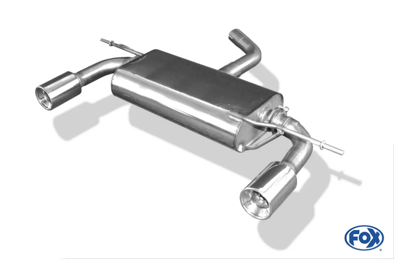 Fox Duplex Auspuff Sportauspuff Komplettanlage für VW Golf V Plus Cross - 5M