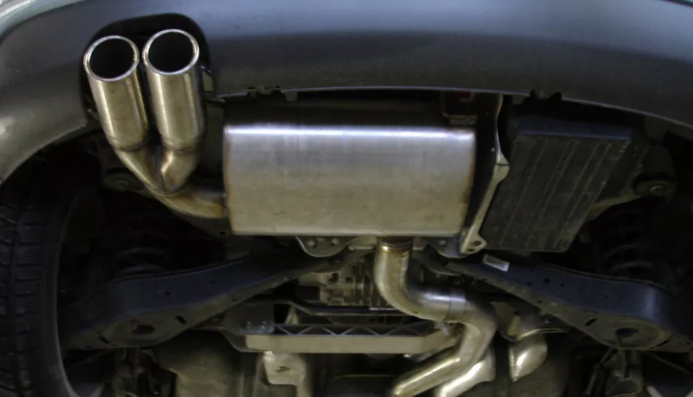 Fox Auspuff Sportauspuff Komplettanlage für Audi A3 8P quattro 3-türer 3,2l V6