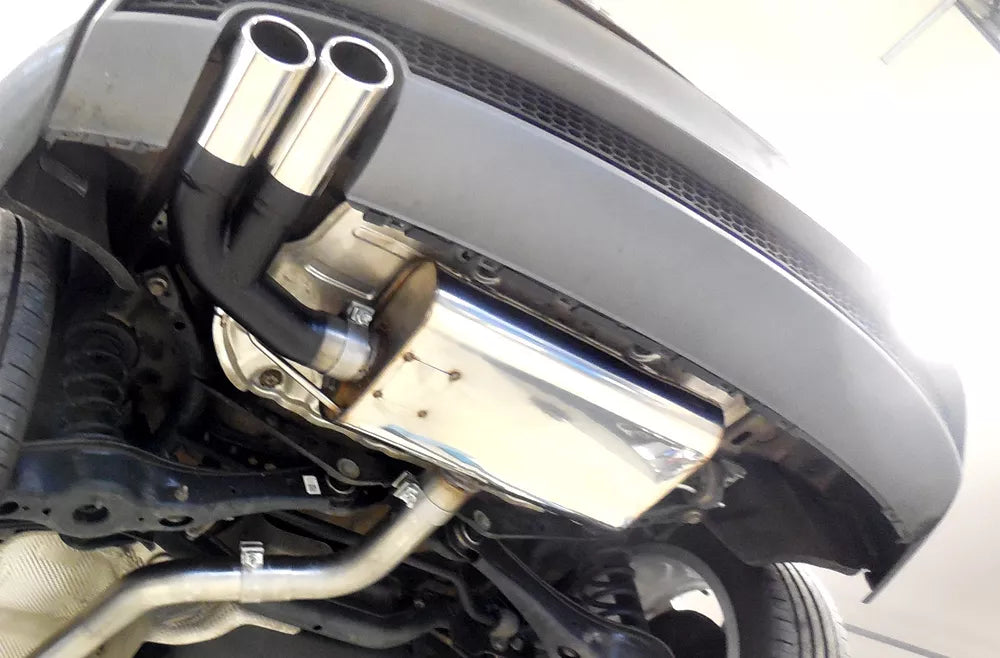 Fox Auspuff Komplettanlage Sportauspuff für Audi A3 8V S-Line 1,4l TFSI