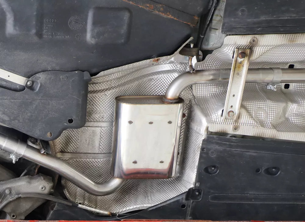 Fox Vorschalldämpfer Auspuff Sportauspuff für Audi A4 Typ B6 - 1.6l