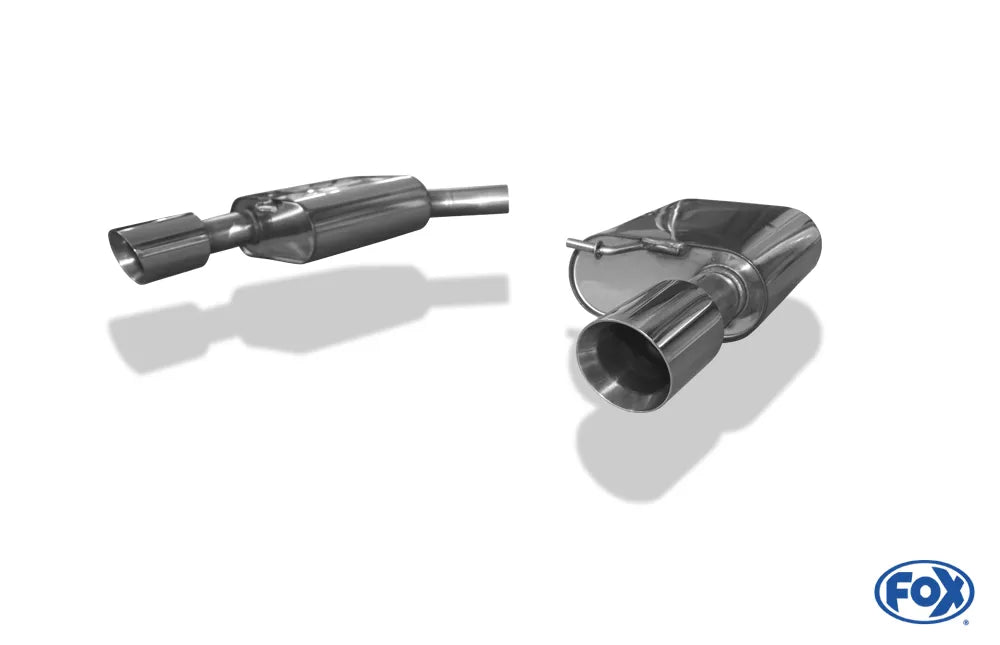 Fox Duplex Auspuff Sportauspuff Endschalldämpfer für Audi A7 quattro 4G 3.0l