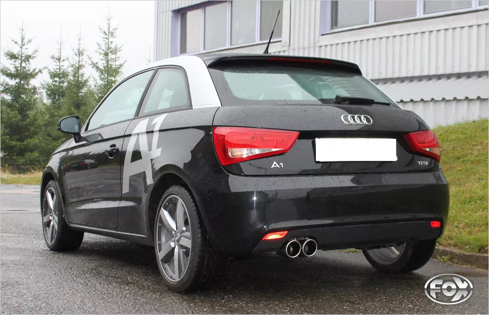 Fox Auspuff Sportauspuff Komplettanlage für Audi A1 Sportback 1.4l 90/103/136kW