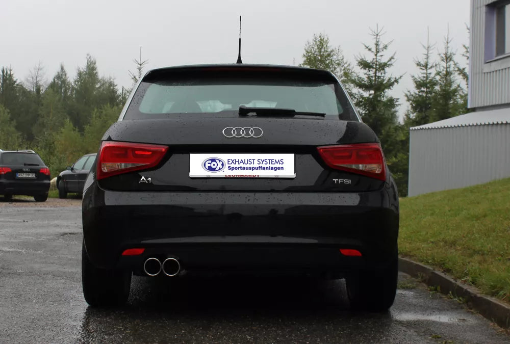 Fox Auspuff Sportauspuff Komplettanlage für Audi A1 Sportback 1.4l 90/103/136kW