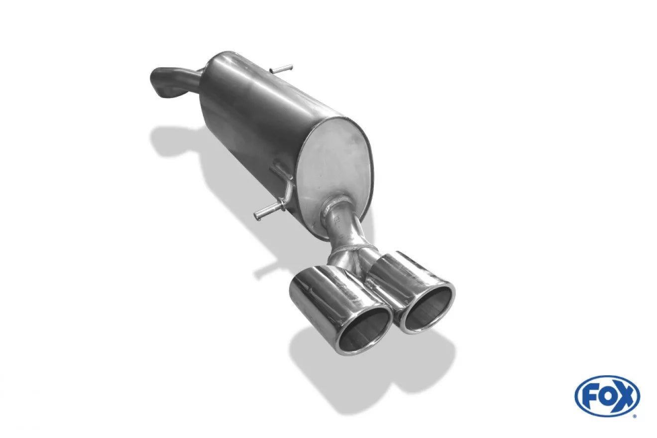 Fox Auspuff Sportauspuff Endschalldämpfer für Audi A1 Sportback 1.4l 103/136kW