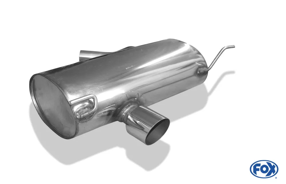 Fox Auspuff Sportauspuff Endschalldämpfer für BMW E87 120i 2.0l 110kW
