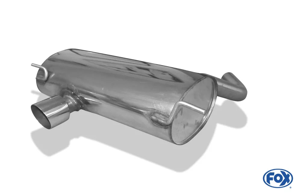 Fox Auspuff Sportauspuff Endschalldämpfer für BMW E87 120i 2.0l 110kW