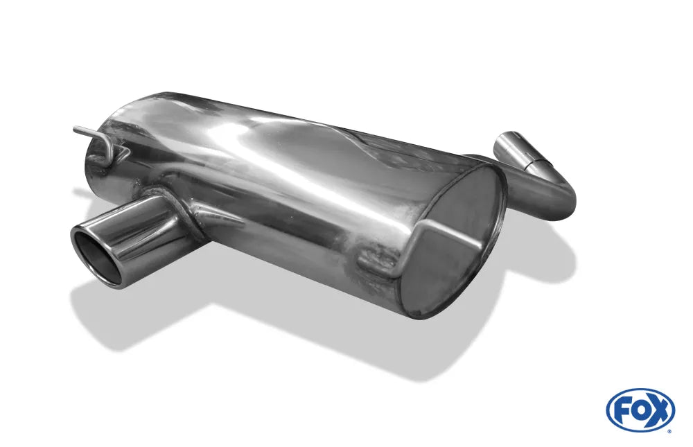 Fox Auspuff Sportauspuff Endschalldämpfer für BMW E87 120i 2.0l 110kW