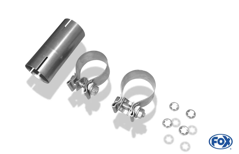 Fox Auspuff Sportauspuff Endschalldämpfer für BMW E87 120i 2.0l 110kW