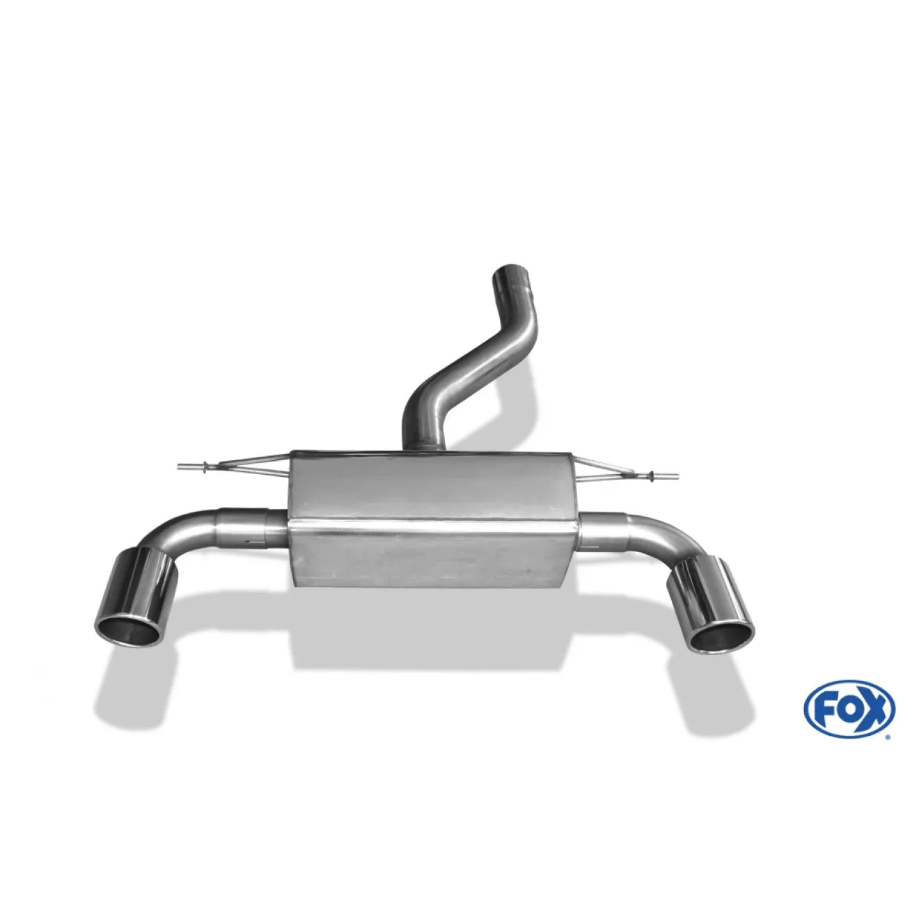 Fox Duplex Auspuff Sportauspuff Endschalldämpfer für BMW F20/F21 M140i 3.0 250kW