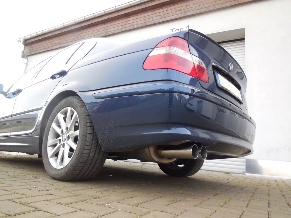 Fox Auspuff Sportauspuff Komplettanlage für BMW E46 320/323/325/328/330 Limo