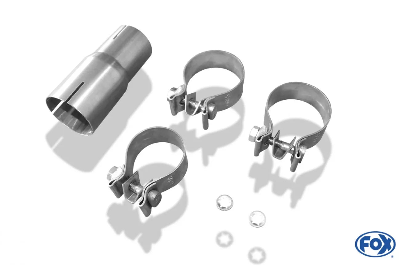 Fox Auspuff Sportauspuff Endschalldämpfer für BMW E90/91/92 320d 2.0l D